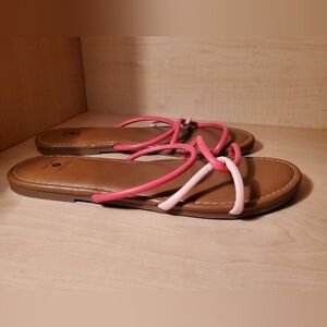 Women's Size 8 Bali Shade & Shore Strappy Slide Sandals